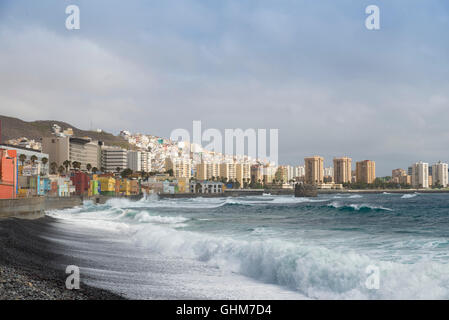 Anzeigen von Fischen Bezirk von San Cristobal, südlich von Las Palmas auf Gran Canaria, Kanarische Inseln Stockfoto