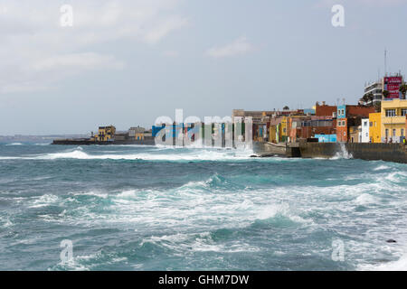 Anzeigen von Fischen Bezirk von San Cristobal, südlich von Las Palmas auf Gran Canaria, Kanarische Inseln Stockfoto