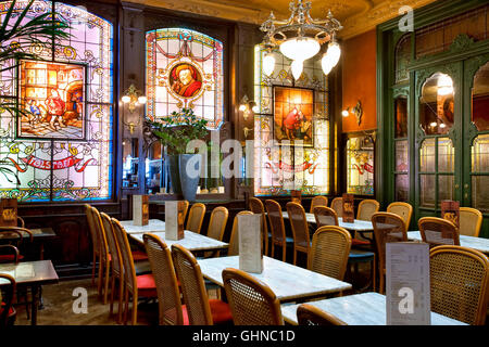 Falstaff Bar in Brüssel, Belgien Stockfoto