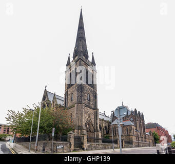 Die Kirche von Str. Francis Xavier, Salisbury Street, Liverpool. Stockfoto