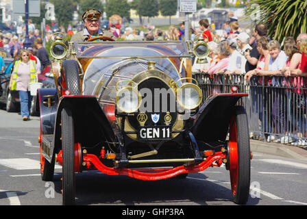 Chitty Chitty Bang Bang GEN II bei Llandudno Victorian Extravaganza, Stockfoto