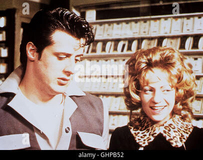 Brooklyn Blues - Das Gesetz der Gosse - sterben als Einer Jugendbande Im Brooklyn der 50er Jahre, Deren Mitglieder Durch Gegenspieler Cannondale "Anbiederung" Werden. Foto: Stanley Rosiello (SYLVESTER STALLONE) Und Jane (SUSAN BLAKELY). Regie: Stephen F. Verona aka. Die Herren von Flatbush Stockfoto