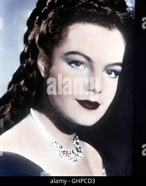 SISSI Österreich 1955 - Ernst Marischka ROMY SCHNEIDER als Sissi Regie: Ernst Marischka Stockfoto