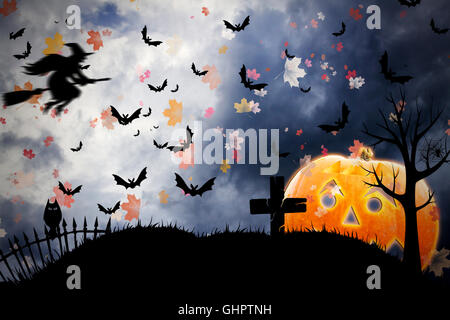 Halloween-Hintergrund Stockfoto