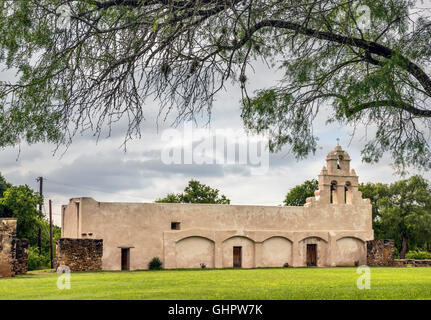 Mission San Juan Capistrano, San Antonio, Texas, USA Stockfoto