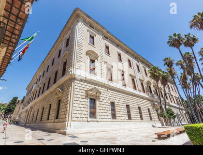 El Museo de Málaga, El Palacio De La Aduana, Malaga. Malaga-Museum, der Zoll Palast, Malaga, Costa Del Sol, Spanien. Stockfoto