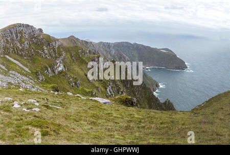 Dies ist Slieve League die höchsten Klippen Europas Stockfoto