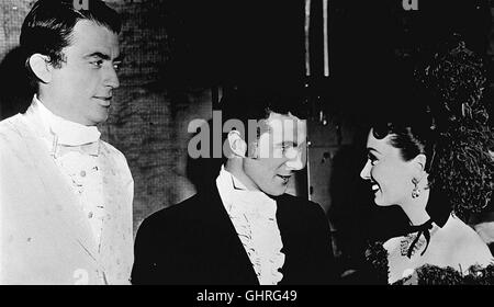 STURMFAHRT NACH ALASKA - Ein Illegaler Robbenjäger Niederschlag 1850 Zwischen Alaska Und San Francisco Abenteuer Zu See Und Zu Land... GREGORY PECK ANN BLYTH Regie: Raoul Walsh aka. Die Welt im Arm Stockfoto