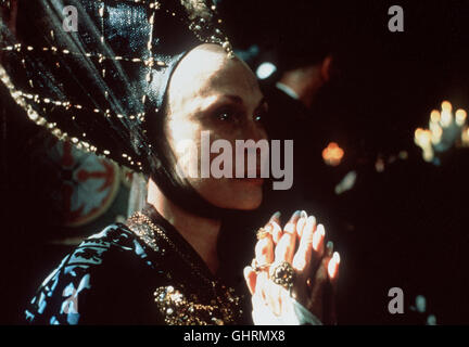 Johanna von Orleans FAYE DUNAWAY - Yolande von Aragon-Regie: Luc Besson aka. Der Bote: Die Geschichte von Jeanne d ' Arc / Joan Of Arc Stockfoto