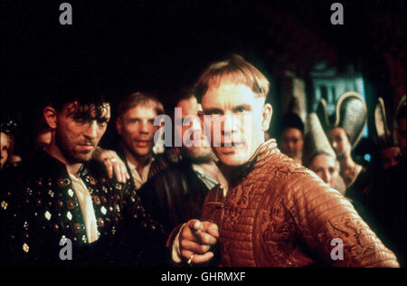 Johanna von Orleans JOHN MALKOVICH - Charles VII.  Regie: Luc Besson aka. Der Bote: Die Geschichte von Jeanne d ' Arc / Joan Of Arc Stockfoto