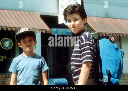 Joy Stick Heroes The Wizard USA 1989 - Todd Holland Zusammen Mit seit Halb Autistischen Halbbruder Jimmy Macht Sich der Junge Corey (FRED SAVAGE, R) Auf Nach Los Angeles, wo Jimmy (LUKE EDWARDS) ein Einer Videospiele-aufgelegt Teilnehmen wird. Unterwegs Gesellt Sich Noch sterben Junge Haley Zu Den Beiden Aufträge, Deren Reise Zu Einem Aufregenden Abenteuer Wird... Regie: Todd Holland aka. Der Assistent Stockfoto