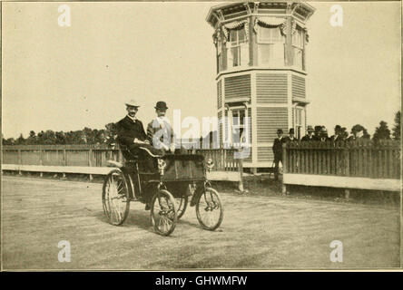 Diese 1901 erschienene Publikation zeigt fotografische Skizzen von Long Island, die Landschaften, die Architektur und das tägliche Leben der Region erfassen. Die Kameraarbeiten betonen die natürliche Schönheit und die städtische Entwicklung des Gebiets im frühen 20. Jahrhundert. Stockfoto