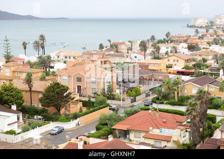 San Javier La Manga, Spanien - September 2015: Stadt, Ansicht von oben Stockfoto