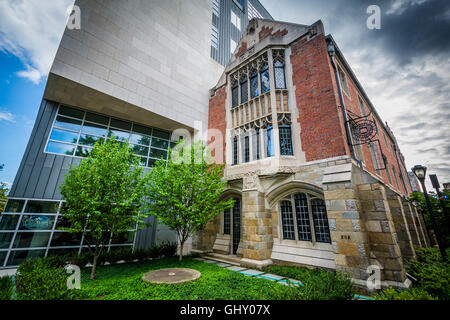 202 York Street und das Loria-Center auf dem Campus der Yale University in New Haven, Connecticut. Stockfoto