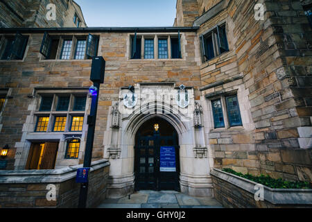 Trumbull Hochschule, auf dem Campus der Yale University in New Haven, Connecticut. Stockfoto