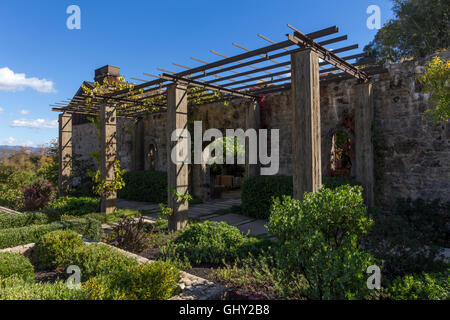 Weinverkostung Zimmer, Weinprobe, Weinproben, Dana Fincas, Napa Valley, Napa County, Kalifornien, USA, Nordamerika Stockfoto