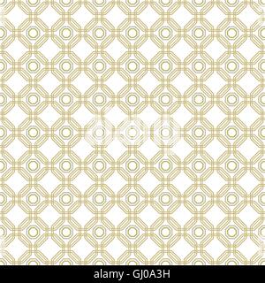 Nahtlose Abstract Vector Pattern mit Achtecke Stock Vektor