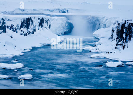 Selfoss, Vatnajökull-Nationalpark im Nordosten Islands Stockfoto