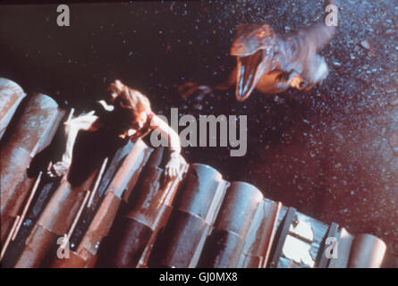 VERGESSENE WELT: JURASSIC PARK-Sarah (JULIANNE MOORE) Befindet Sich in großer Gefahr Regie: Steven Spielberg aka. The Lost World: Jurassic Park Stockfoto