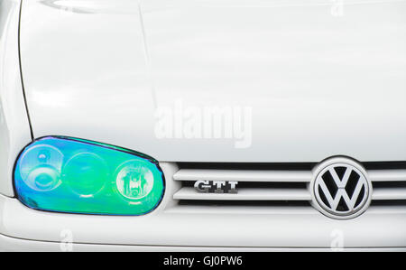 VW Golf GTI front end Stockfoto