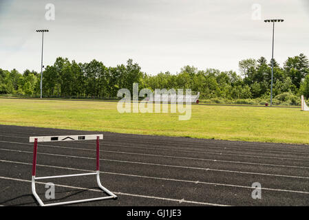 Blick auf ein Sportstadion Stockfoto