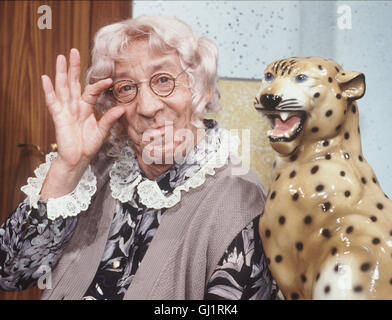 HALLERVORDENS SPOTT-HIGH-LIGHTS DIETER HALLERVORDEN Im Sketch "Der Lauschangriff". Stockfoto