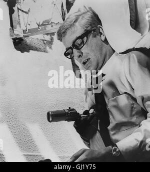 IPCRESS - STRENG GEHEIM-Harry Palmer (MICHAEL CAINE) feststeht Einen internationalen Spionagering Auffliegen. Regie: Sidney J. Furie aka. Die Ipcress File Ipcress Datei die Ipcress-Datei die Ipcress File Stockfoto