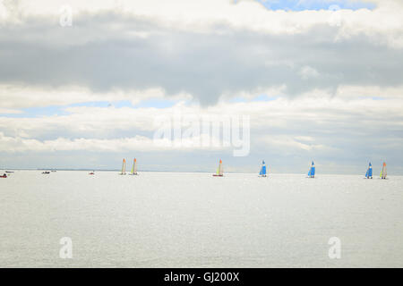 von der atlantischen Küste von einer französischen Insel Landschaft Stockfoto