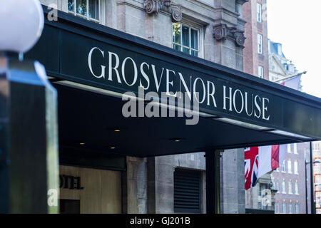 Grosvenor House Hotel, Park Lane, London, England, Vereinigtes Königreich Stockfoto