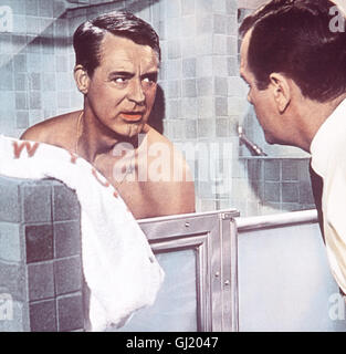 EIN HAUCH VON NERZ - Für Den Verwöhnten Frauenhelden Philip Shayne (CARY GRANT) Läuft Das Amouröse Fintel Mit Cathy Anders als Restauranr. Regie: Delbert Mann aka. Hauch von Nerz Stockfoto
