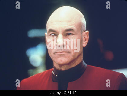 STAR TREK - DAS-Prinzip HALBMONATSSCHRIFT Star Trek - der nächsten Generation sterben Neue Enterprise ist Unter Dem Kommando von Captain Picard (PATRICK STEWART) Auf Dem Weg Zur Raumstation "Farpoint-Station". Auf Dem Weg grundierten Shub "Q", Ein Wesen in Menschlicher Form. Regie: Corey Allen aka. Star Trek - die nächste Generation/Der Mächtige Stockfoto