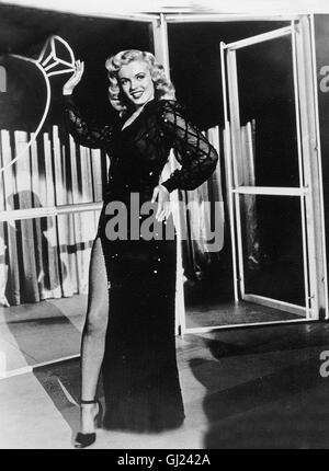 ICH TANZE IN DEIN HERZ Damen der Chor USA 1948 - Phil Karlson Peggy Martin (MARILYN MONROE) ist der Neue Star der Show "Ladies of the Chorus". Im Artikelwort Hollywood - Komödie Hut sterben Junge Marilyn Monroe Ihre Erste Größere Filmrolle. Regie: Phil Karlson aka. Damen des Chors Stockfoto