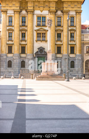 Kirche in Ljubljana Stadt Stockfoto