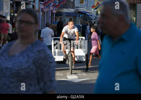 Einkaufsstraße, Provincetown, Massachusetts Stockfoto