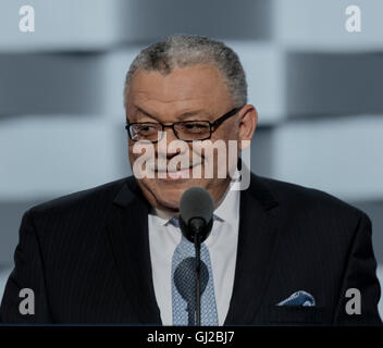 Philadelphia, Pennsylvania, USA, 28. Juli 2016 Charles H. Ramsey der ehemalige Polizeichef von Philadelphia, der auch als Chef der Polizei von Washington DC diente. Adressen der DNC. Bildnachweis: Mark Reinstein Stockfoto