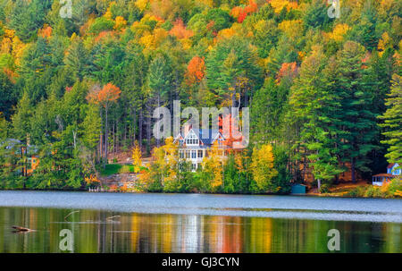 Echo Lake in Vermont, USA Stockfoto