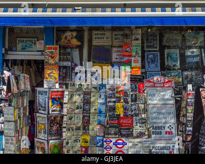 Notting Hill Geschäfte, London England Stockfoto