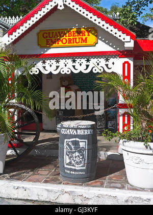 dh Philipsburg St. MAARTEN Karibik Guavaberry Emporium trinken shop Stockfoto