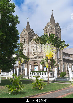 dh Basseterre ST KITTS CARIBBEAN Independence Square Kathedrale von makelloser Konzeption Stockfoto