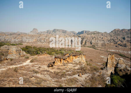 Isalo Nationalpark Madagaskar Stockfoto