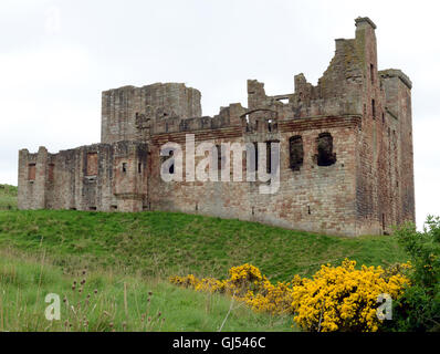 Crichton Burg, Midlothian, Scotland Stockfoto