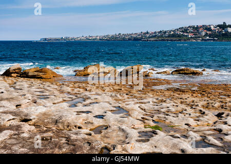 Ansicht von Gordons Bay in Sydney. Stockfoto