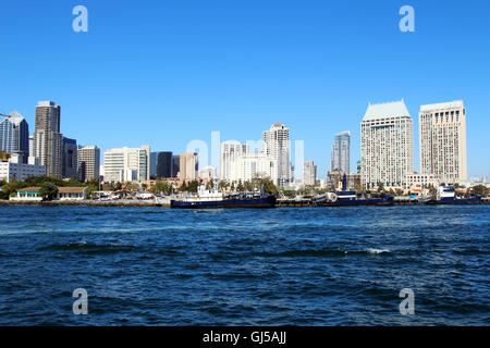 Die Innenstadt von San Diego Stockfoto