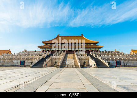 Halle der höchsten Harmonie, die Verbotene Stadt in Peking, China