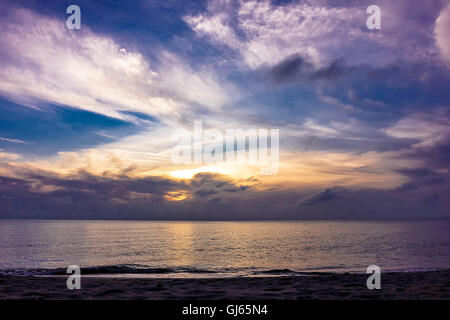 Veränderungen in der Natur The Sunrise Stockfoto