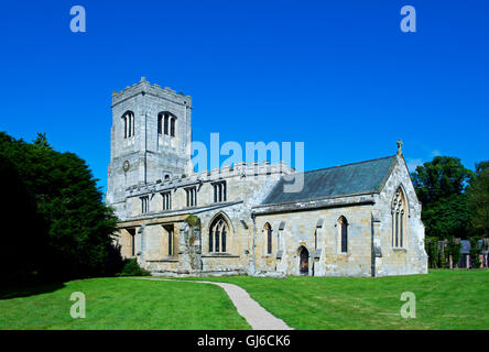 St.-Martins Kirche, Burton Agnes, in der Nähe von Driffield, East Yorkshire, England UK Stockfoto