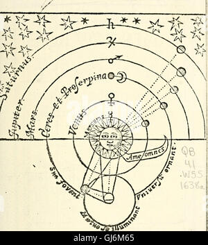 Die Entdeckung einer Welt in der Moone (1638) Stockfoto