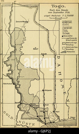 Sterben Sie, Postwertzeichen Und Entwertungen der Deutschen Postanstalten in Den Schutzgebieten Und Im Auslande (1921)