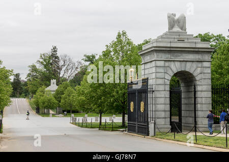 Nationalfriedhof Arlington Washington DC Stockfoto