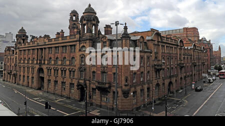 Panorama von 50 London Road, Manchester, M1 2PH Stockfoto